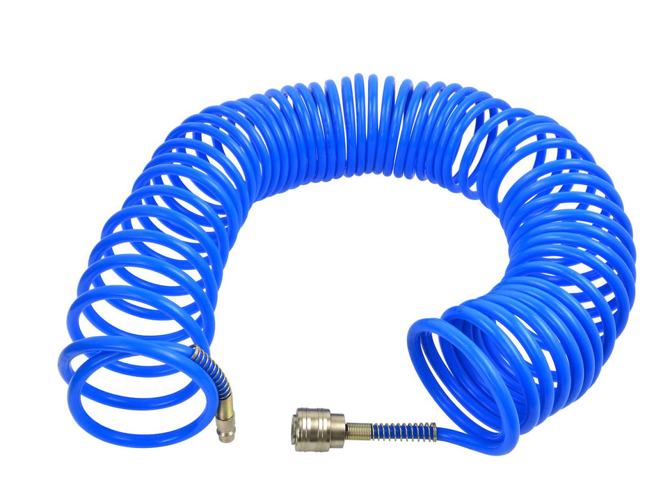 Druckluftschlauch PE 5x8mm 20m mit Euro Schnellanschluss 1/4"