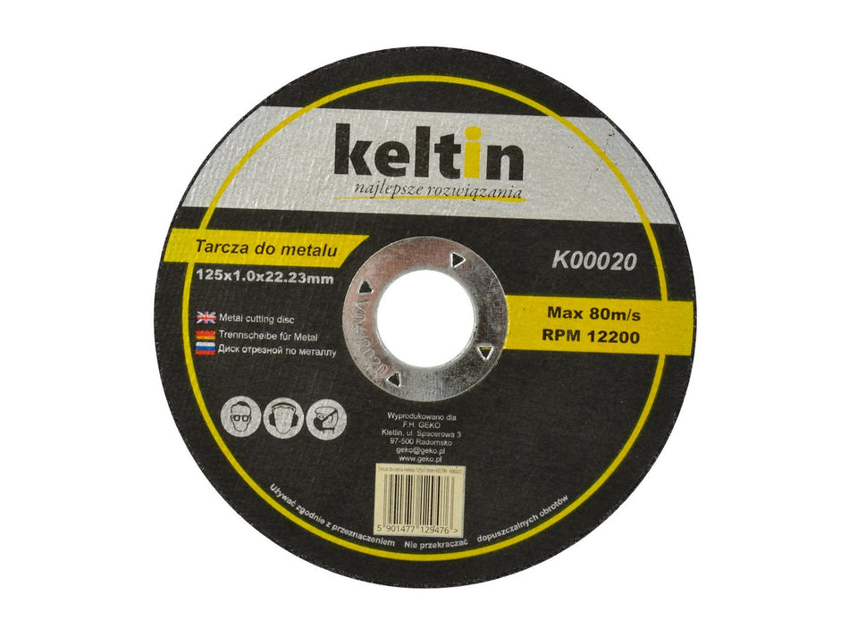 Trennscheibe | 25 STÜCK | 125 x 1,0 x 22,23mm Metall