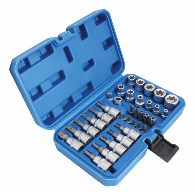 Steckschlüssel Satz Torx innen außen 3/8"
