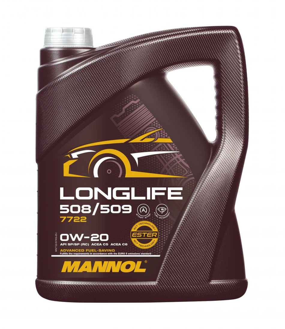 0W-20 5L Longlife 508/509